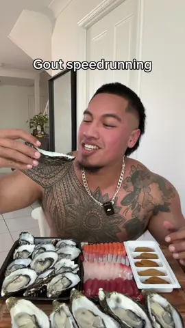 Speed running gout challenge #chongy #food #seafood #mukbang 