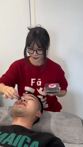 #ASMR #shave #siyuange #老刀修面 最后一下实在是太酸爽啦！！