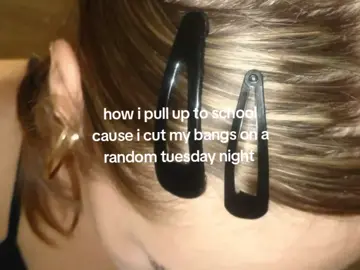 #bangs #hairclips #relatable #foryoupage #fyp 