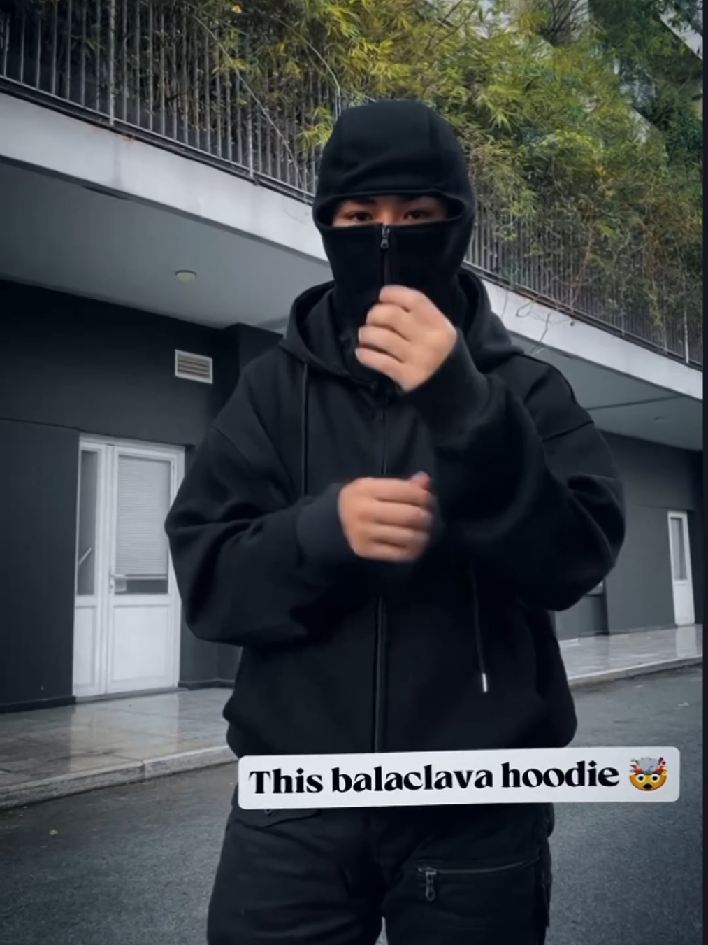 Grabe ang angas ng hoodie nato😍#balaclavahoodie #hoodiejacket #tiktokaffiliate #jshoppp #fyp 