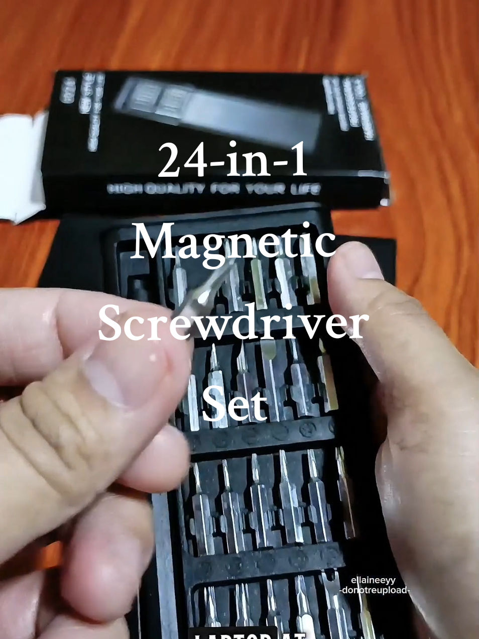 Replying to @user79325090228863  24-in-1 na, magnetic pa 🔧  Swak sa lahat ng quick repairs! #ScrewdriverSet #EssentialTools  #BudgetFinds #24in1screwdriver  #fyp 
