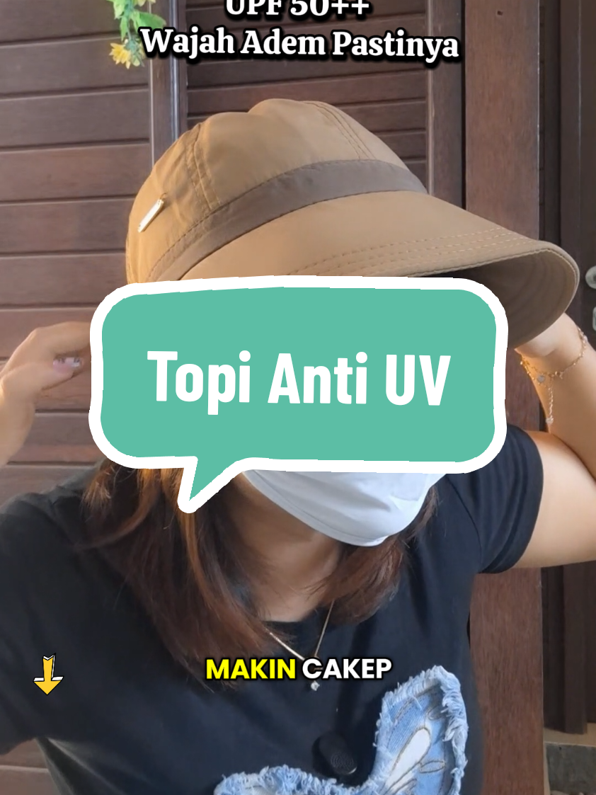 Topi anti uv #topi #topiwanita #topiantiuv #topipantai #topiwanita 