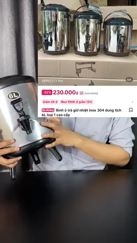 Bình nước giữ nhiệt ủ trà inox 304 #binhutra #binhgiunhiet #binhgiunhietinox304 #xuhuong #quocmom_review 