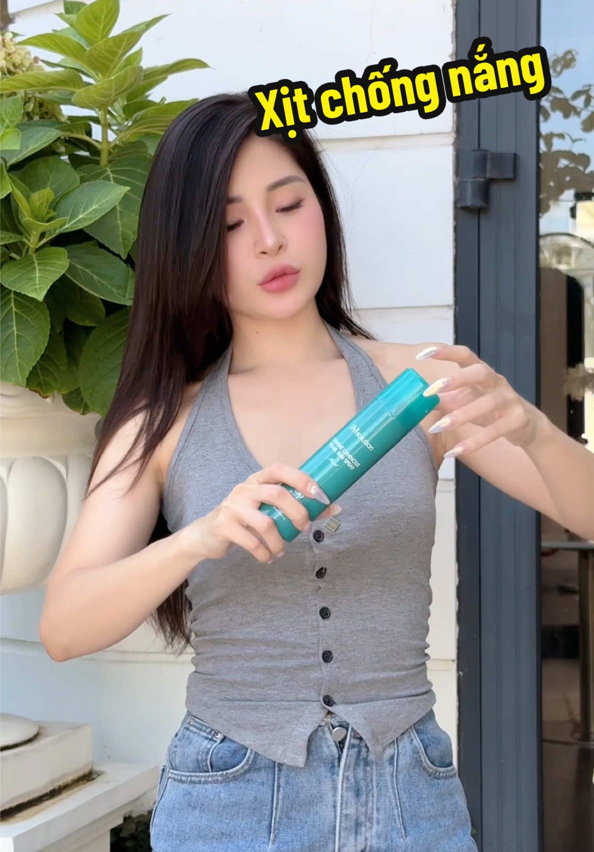 Xịt chống nắng #nhungthone #nhunghaiphongreview #xitchongnang 