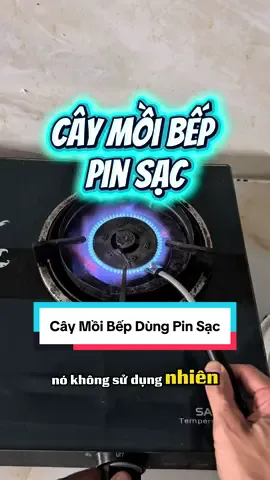 Cây Mồi Bếp Pin Sạc - Nhỏ Gọn Tiện Lợi Mang Theo Mọi Nơi, Sử Dụng Lâu Dài #caymoibep #caymoibepgas #dungcunhabep #dungcutienich #caymoibepsacpin 