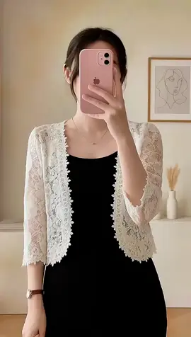 outer brukat renda Korea #promoseruweekend #outer #cardigan 