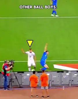 Players vs Ball Boys + Him ☠️. #Soccer  #football  #foryoupagе  #foryou  #fyp 