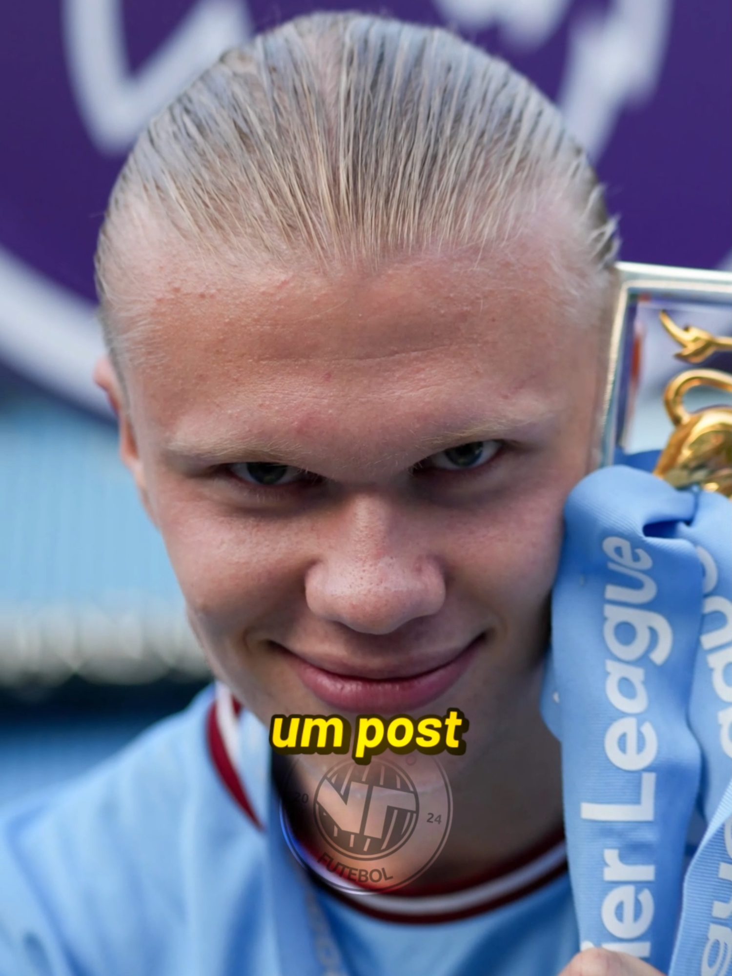 E O HAALAND que fez simplesmente um POST PROIBIDO? #haaland #manchestercity #noruega #copadomundo