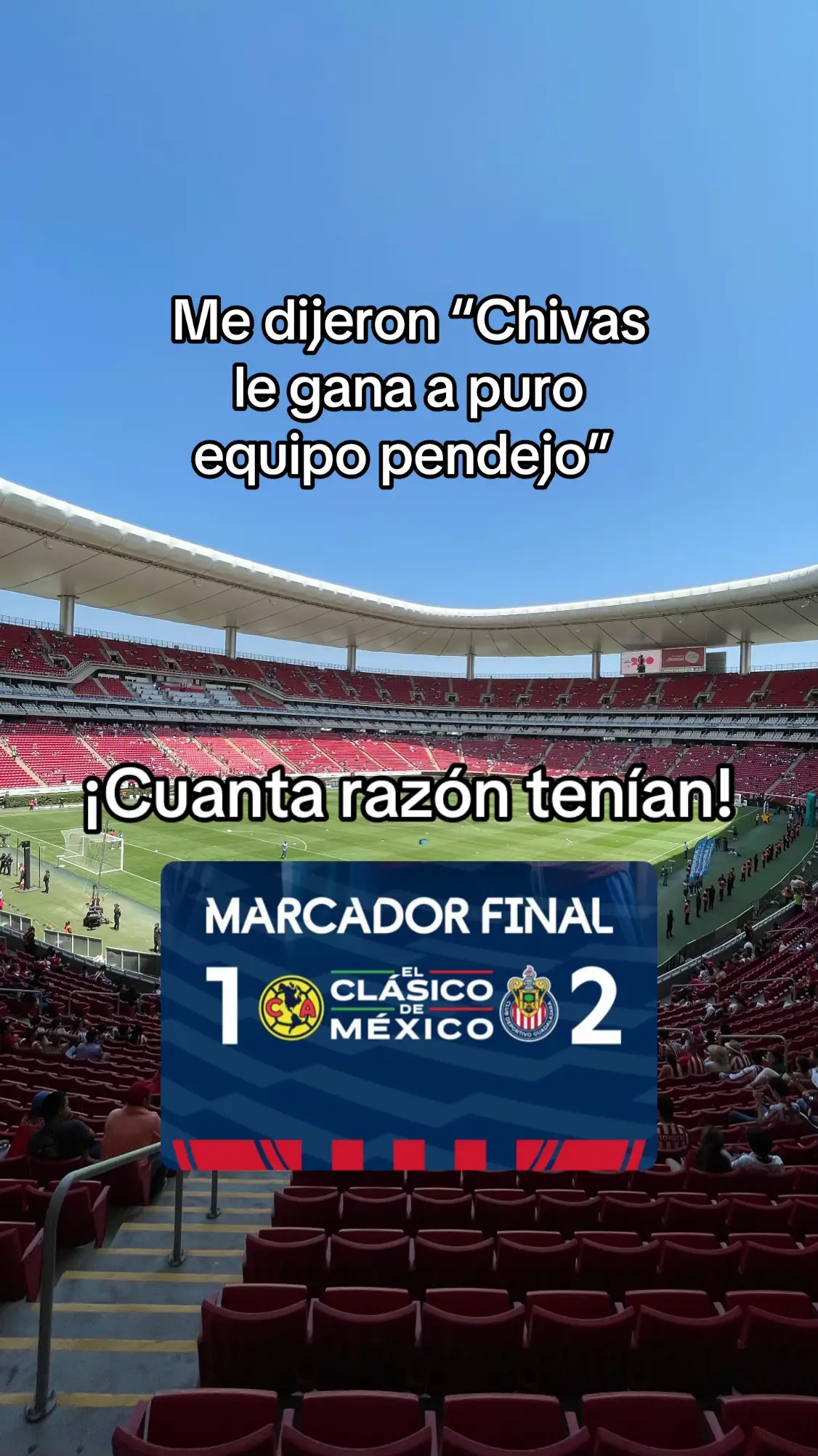 #fypシ゚ #chivasdelguadalajara #america #ligamx #clasiconacional🦅🐏🇲🇽 