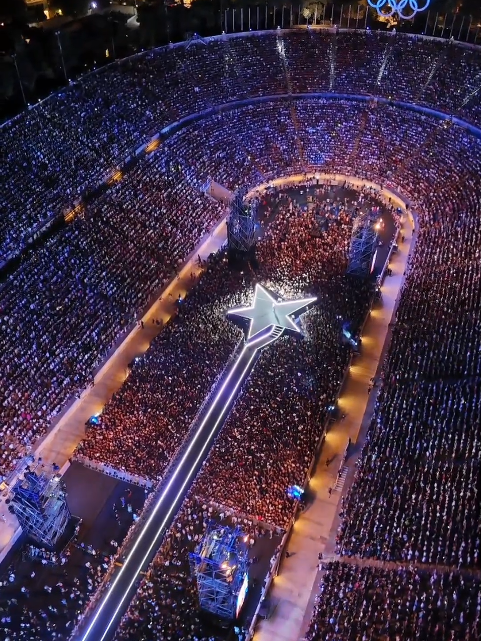 The amazing concert of Anna Vissi at Kallimarmaro Stadium, Athens 🎼 #annavissi #annavissiofficial #foryoupage #fyp 