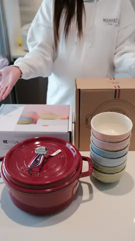 Có động lực nấu ăn hẳn 🥰 #staub #nhabep #noigang #zwilling 