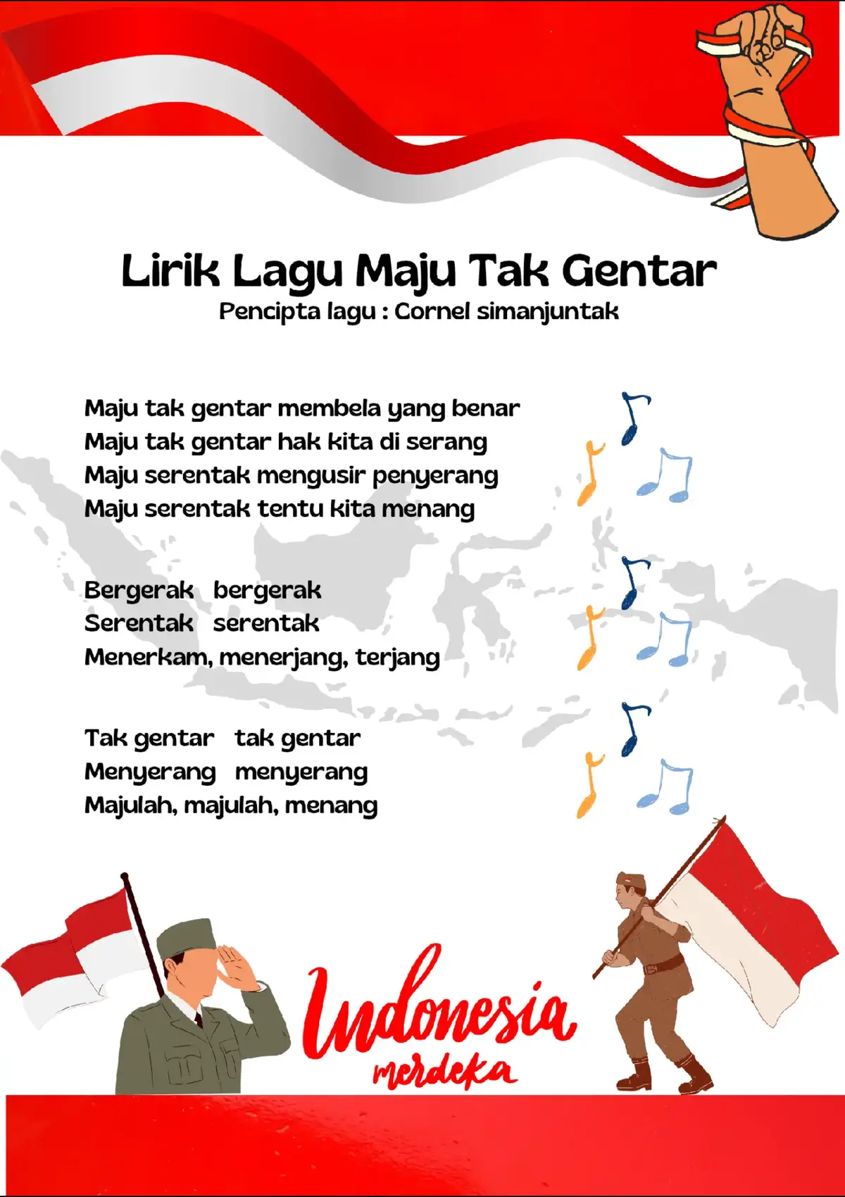 kita lanjut besok tamplate lagu kebangsaan berikutnya #lagudaerah  #lagumajutakgentar🇮🇩  #lagumajutakgentar  #ganjarmahfudmajutakgentar 