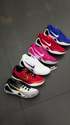 Kobe 9 Colorways 🥵🔥 #foryou #fyp #trendin #tiktok #viralpage #foryoupage 