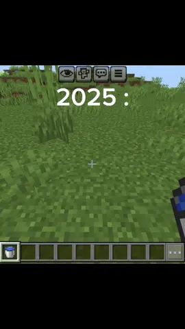 Minecraft 2025 vs 2070 #minecraftmemes #Minecraft #meme