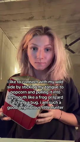 when it’s time to start eating bugs for survival i’m gonna be the goat
