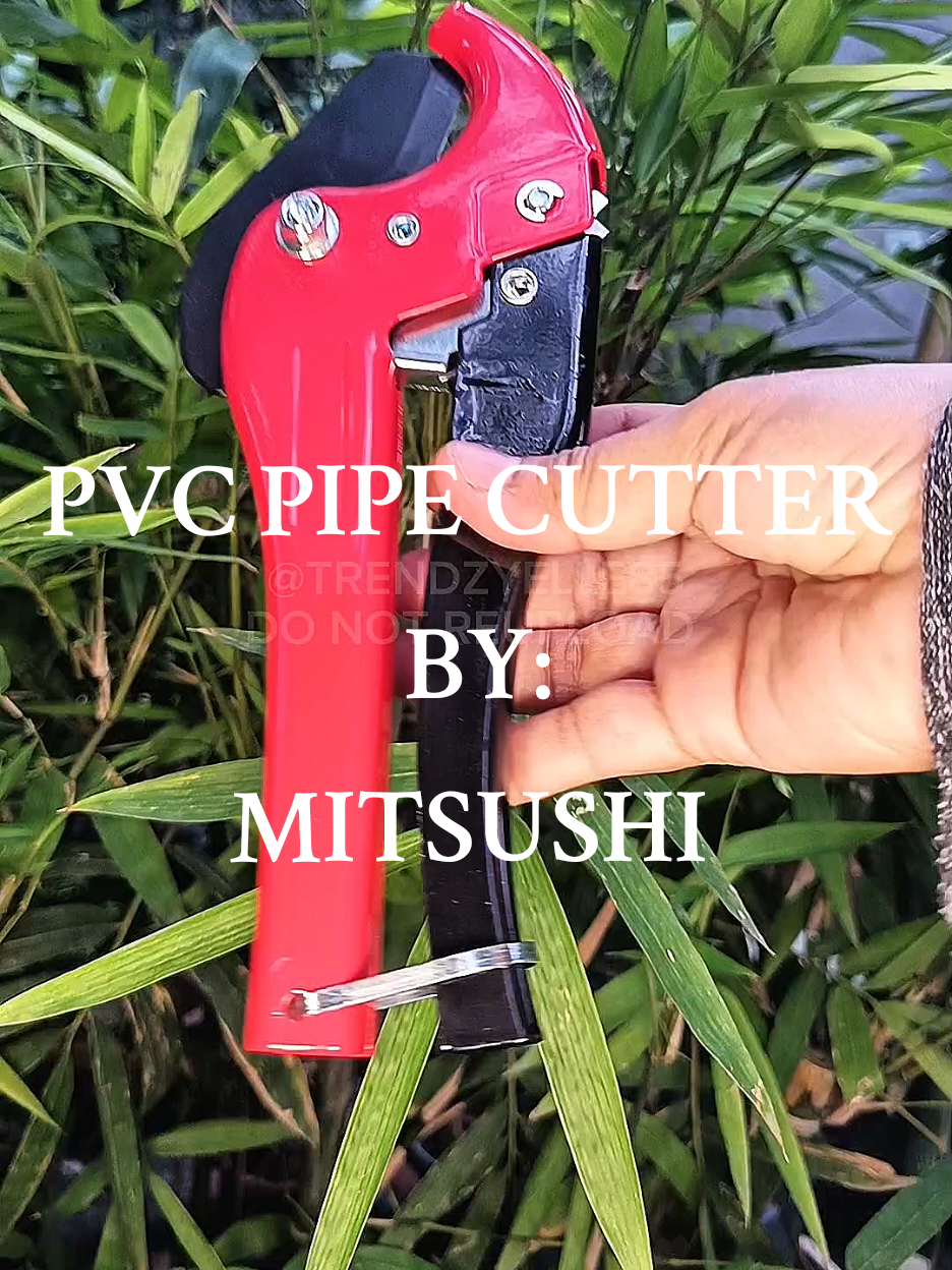 MITSUSHI PVC PIPE CUTTER 42mm #pipecutter #tubero #plumbing 