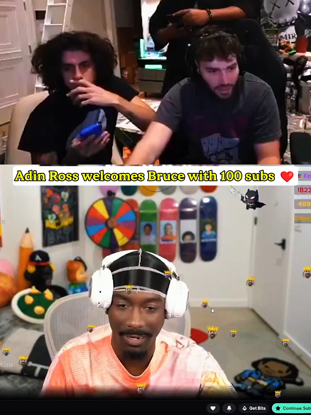 he is back W #brucedropemoff #adinross #heisback #fyp