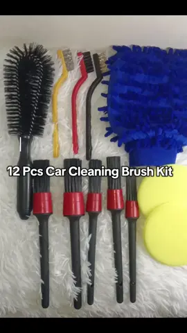 No worries for cleaning of  maintenance of your Car!  #cleaningbrushkit #carcleaningkit  #carmaintenance  #carbrush  #12pcscleaningbrushkit 