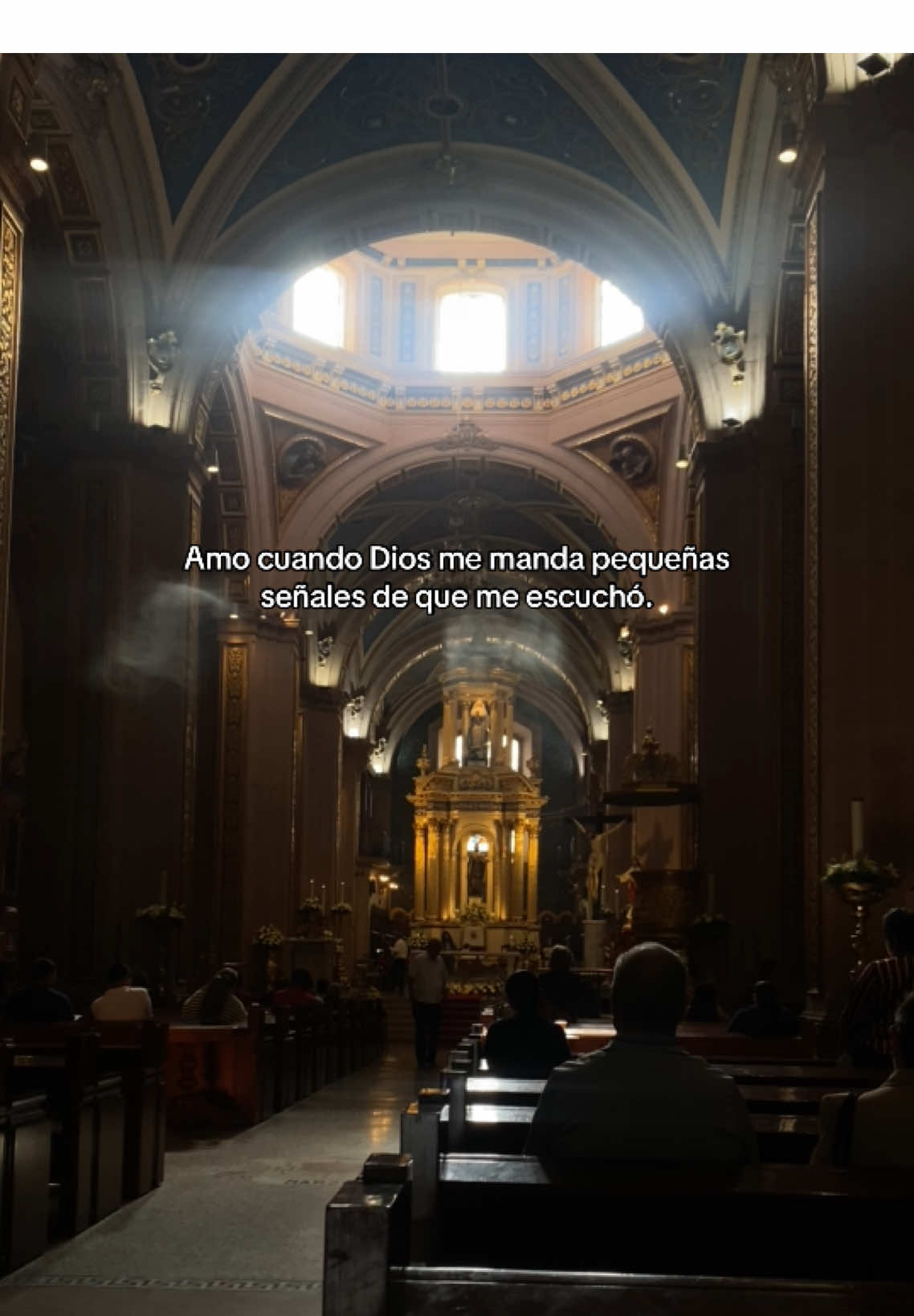 Antes poniéndome a prueba, hoy por hoy siento que soy su consentido; verdaderamente lo siento. 🥹🤍 #god #iglesiacatolica #frases 