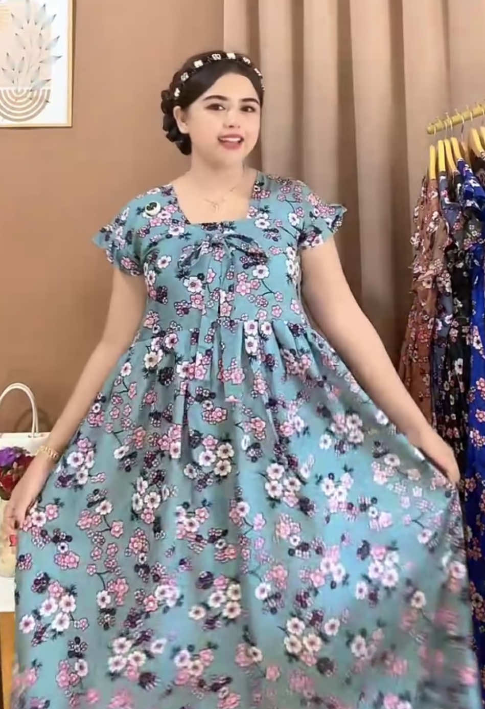 Model motif baru jangan smpai kehabisan🥰 #dress #daster 