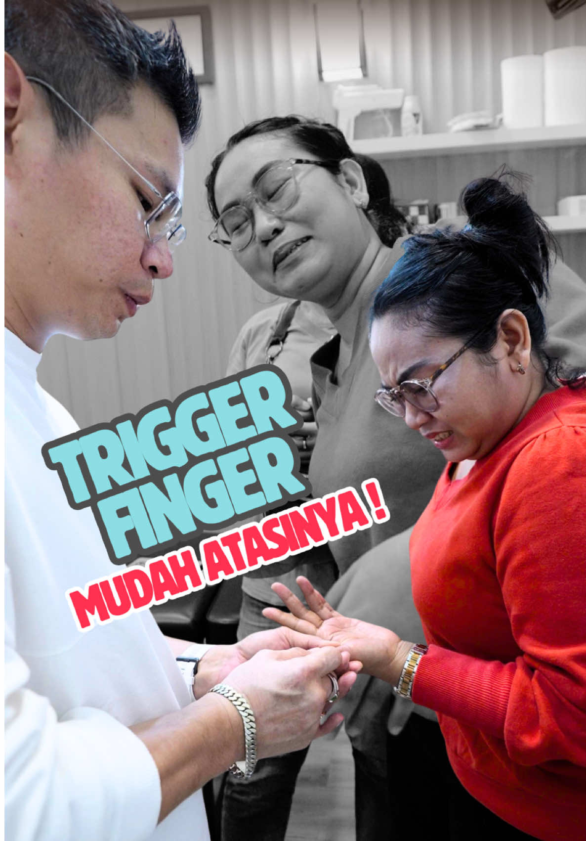 Trigger finger adalah suatu kondisi medis yang membuat jari terasa kaku, nyeri, dan kadang seperti 