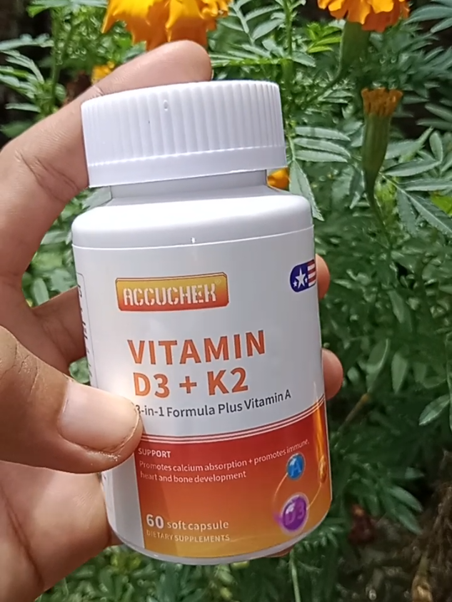 Suplemen Vitamin D3 K2 cocok untuk usia lanjut #masukberandafyp #vitamind3k2 #supplements #vitamin 