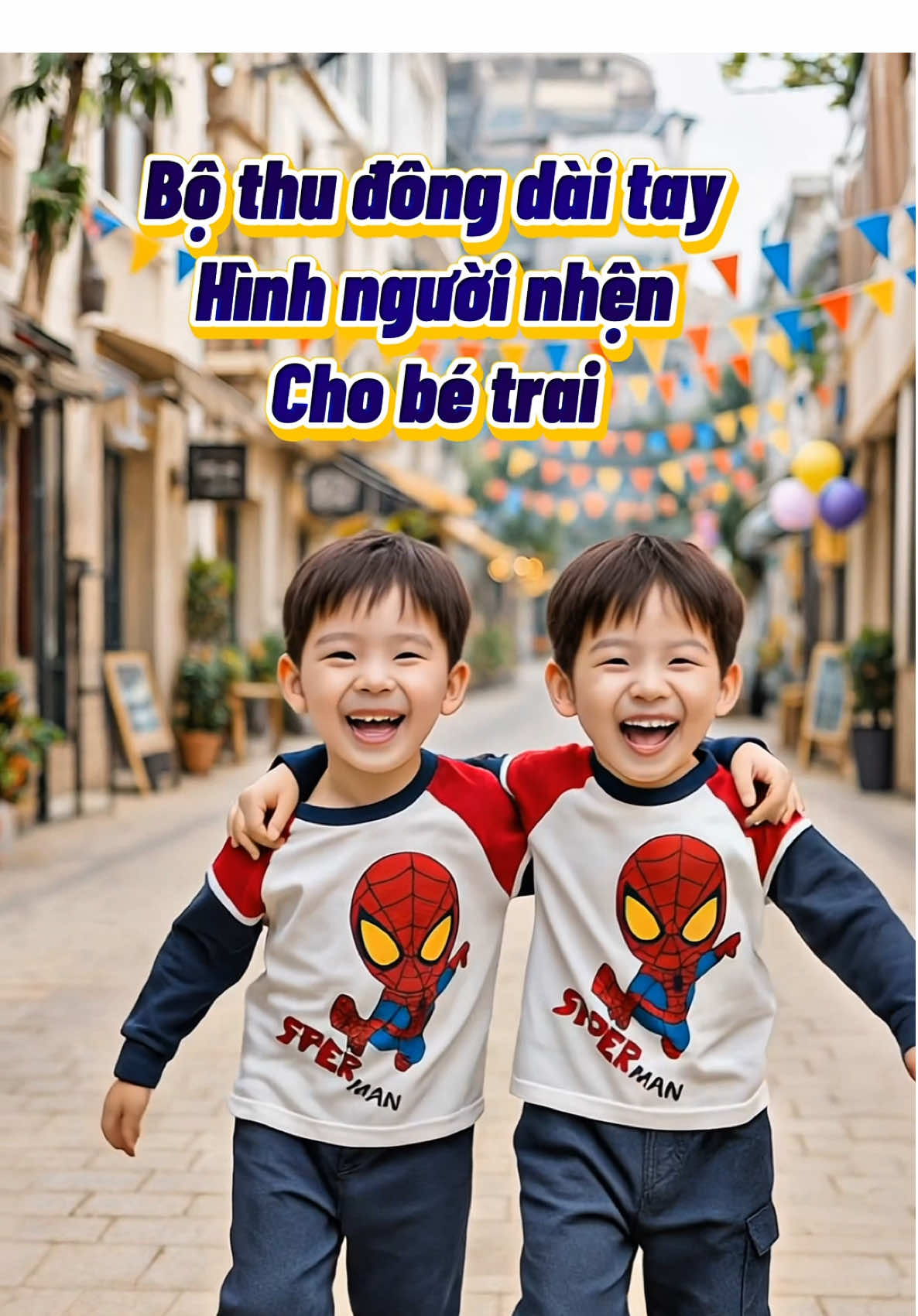 Bộ dài tay bé trai Spiderman #lunglinhkids #quanaotreem #quanaobetrai #xuhuong2025  @Lung Linh Kids 