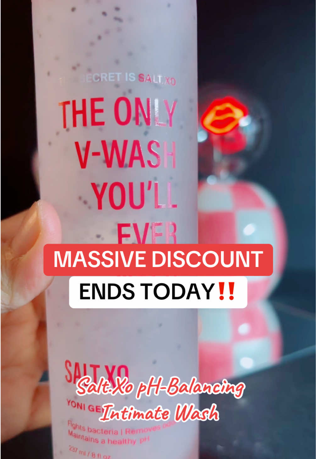 Salt.Xo pH-Balancing Intimate Wash Trending products flash sale discount women's products women 30+ women 40+ #tiktokshoprestock #superbrandclub #viralontiktokshop #TikTokShopCreatorPicks #women  Final price may vary depending on each customers available coupons. Promotion may have ended by the time you see this.