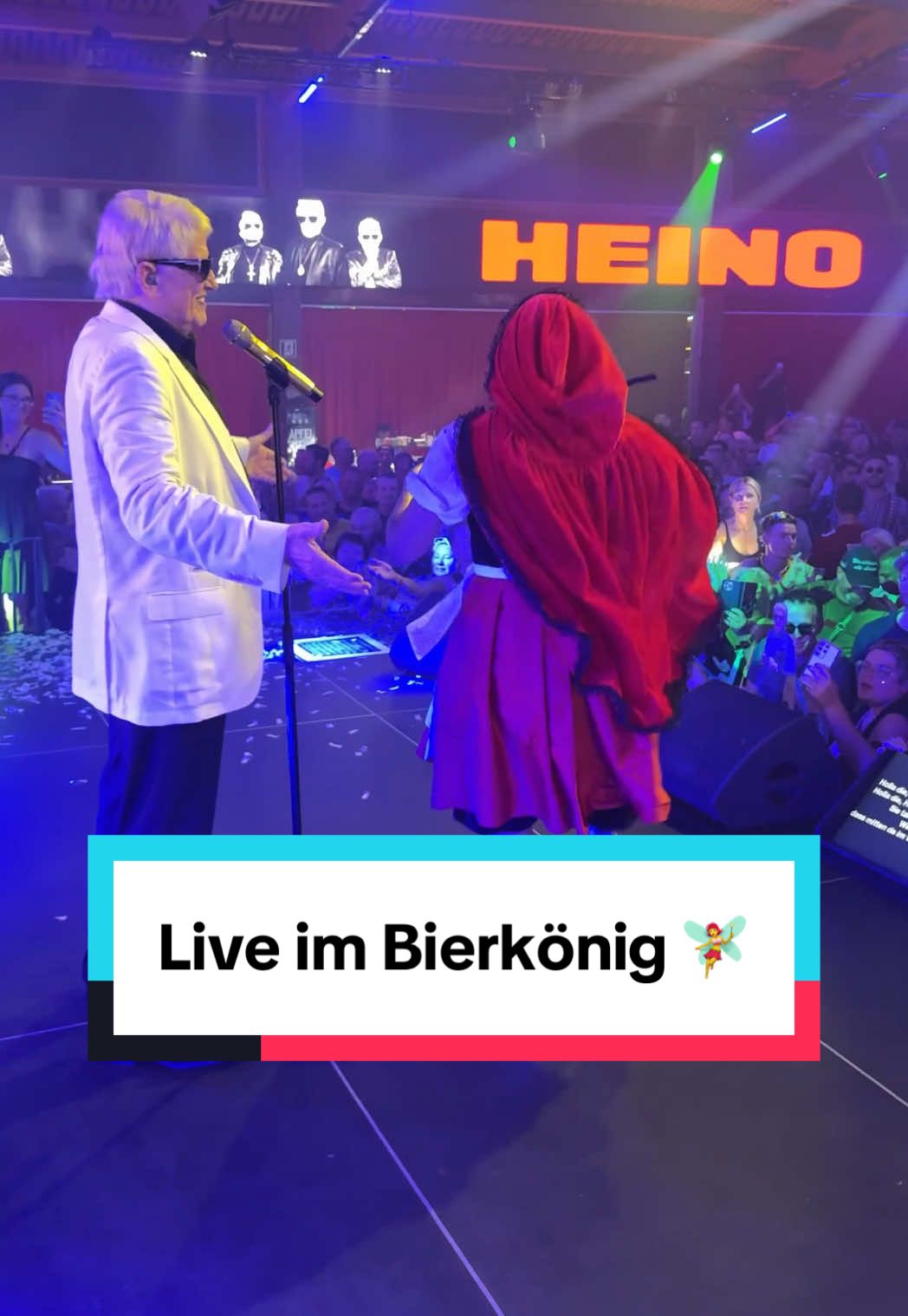 Holla die Waldfee! Die Live-Premiere meines neuen Songs im Bierkönig auf Mallorca. Mit Claudia Obert. 🍄🧚‍♀️ #HEINO 