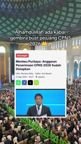 Update CPNS dari Menkeu Purbaya #cpns2026 