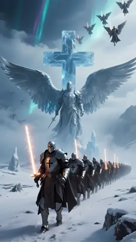 Knights Templar stand with us #battle #leader #faith #christian #aigenerated 