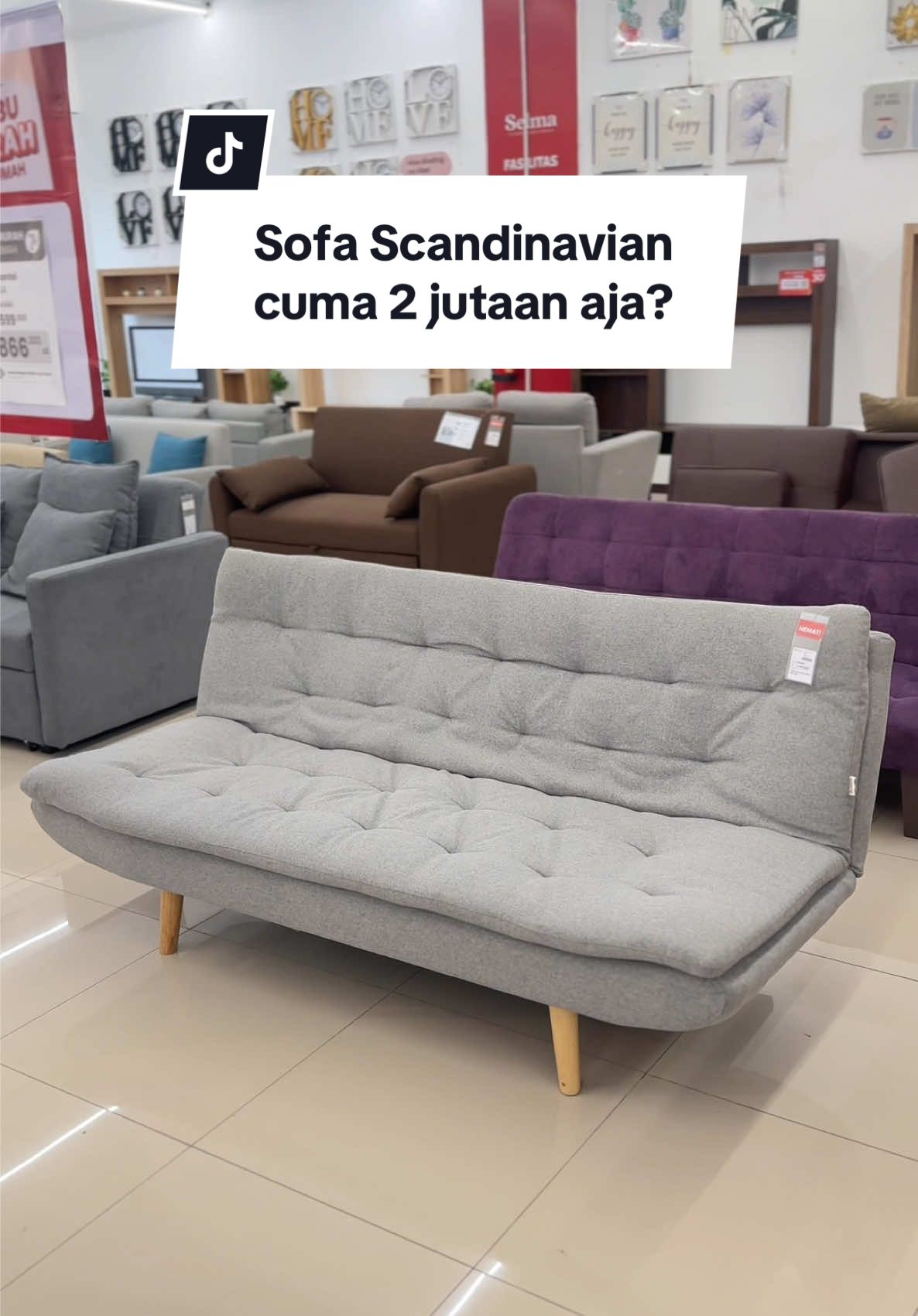 sofa vibes scandinavian cuma 2.5jutaan aja 😍 