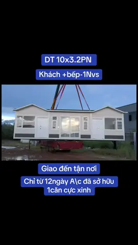 Hoàn thiện chỉ từ 12ngày anh chị đã sỡ hữu một căn cực xinh#nhalapghep #nhadepmientay #nhatienchepanel #homestay #xuhuong 