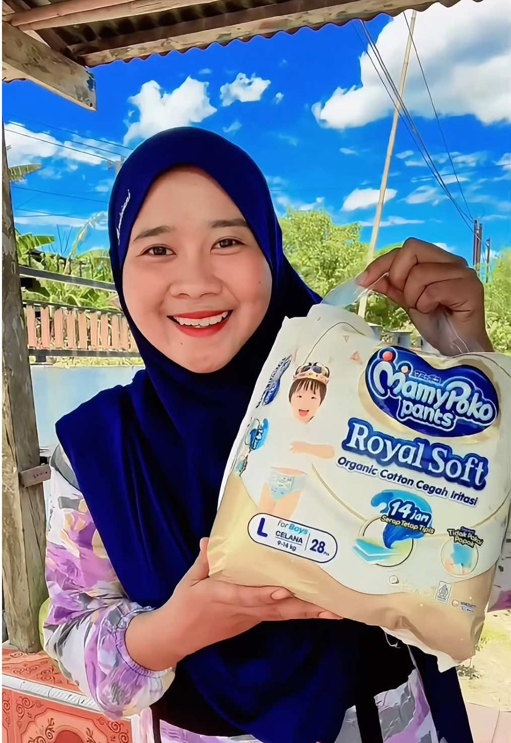 Popok sultan Mamypoko royal soft #mamypoko #mamypokoroyalsoft #popokbayi 