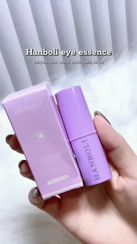 HANBOLI Eye Essence Stick bantu tegangkan kulit & cerahkan bawah mata 💜 #hanboli #matacantik #glowingskin 