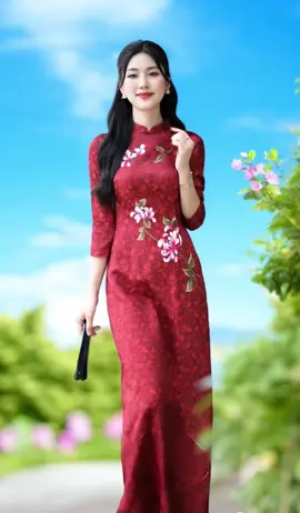 Áo dài gấm thêu tay – sang trọng, nổi bật 🌸 #ÁoDàiCaoCấp #ÁoDàiGấmHoa #ÁoDàiThêuTay #ÁoDàiSangTrọng 