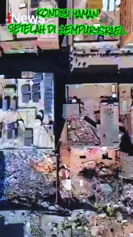 Yaman Jadi Puing Setelah Dihantam Israel 🇮🇱 #viral #tiktok #fyp  #yaman #israel 