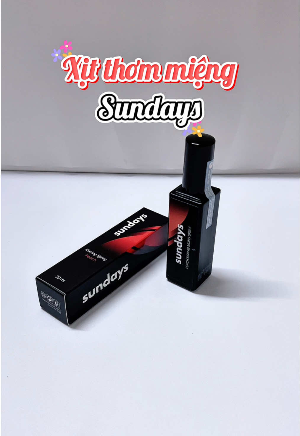 ✨ Xịt thơm miệng Sundays – bí quyết cho hơi thở luôn thơm mát ✨ #XitThomMieng #Sundays #freshbreath #fyp #viral 