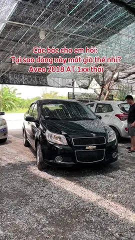 Rẻ hơn cả morning i10 các bác ạ. Aveo tự động 2018 zin cả xe. 1xx thôi #nganphamotocu #otocu #aveo #bienngoanoto 