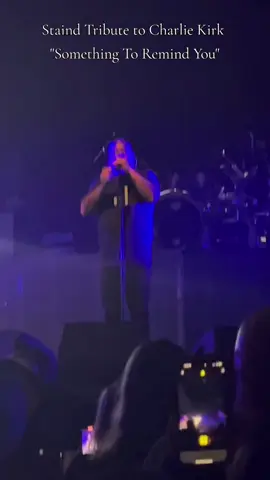 Staind tribute to Charlie Kirk 