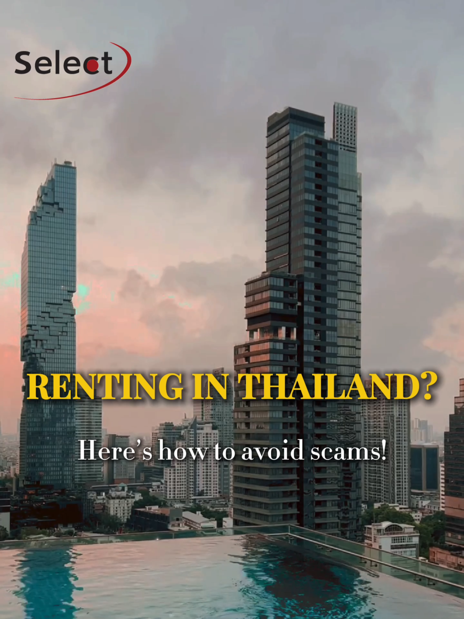 Thinking about renting an apartment in Thailand? 🇹🇭 Here are the most common mistakes tourists make - and how you can avoid them. From hidden bills to fake photos, renting can be tricky if you don’t know the rules. ✅ With the right contract, transparent payments, and a trusted agent, your rental can be safe and stress-free. 👉 At Select, we help you find the perfect home in Thailand — without the risks. 📩 Message us today and rent smart!