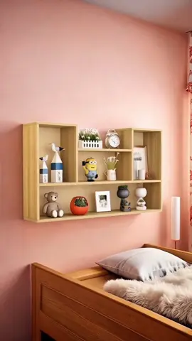Kệ gỗ decor treo tường chữ u, kê treo tường decor #kego #decor #kegotreotuong #xuhuong 