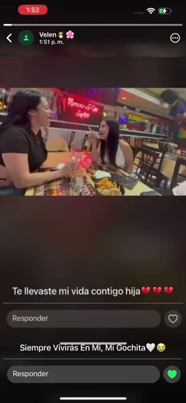 Siempre te voy a ver así de feliz como te gustaba estar siempre mami te amoo con todo mi vida eres tú la reina de mi corazón 🤍🕊️🕳️😭