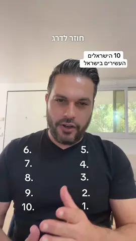 עשרת הגברים הישראלים העשירים בישראל  #אביעדמדרג #עשירים #טייקונים