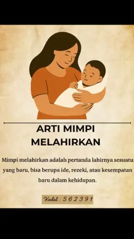 Arti Mimpi Melahirkan #viral #fyp #trending #mimpi #artimimpi