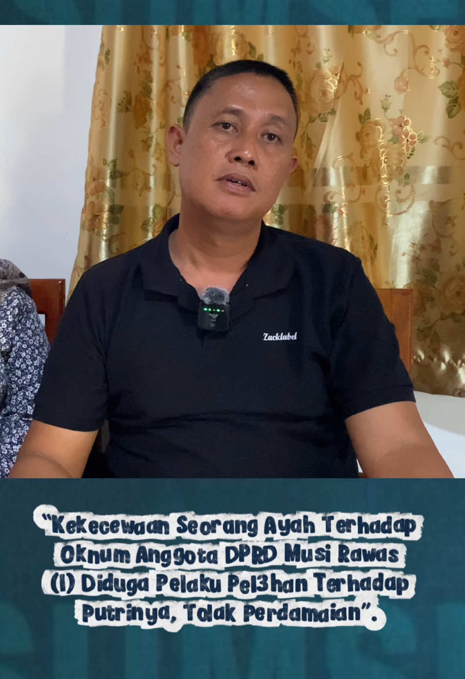 Part1 : Cuplikan!! Curhatan ayah Melatih ( nama yang kami samarkan ) M ungkapkan kekecewaan yang mendalam kepada oknum Anggota DPRD Musi Rawas (I) Diduga pelaku pel3han terhadap Putrinya, tolak perdamaian! (Herry 14-9-25) #breaking 