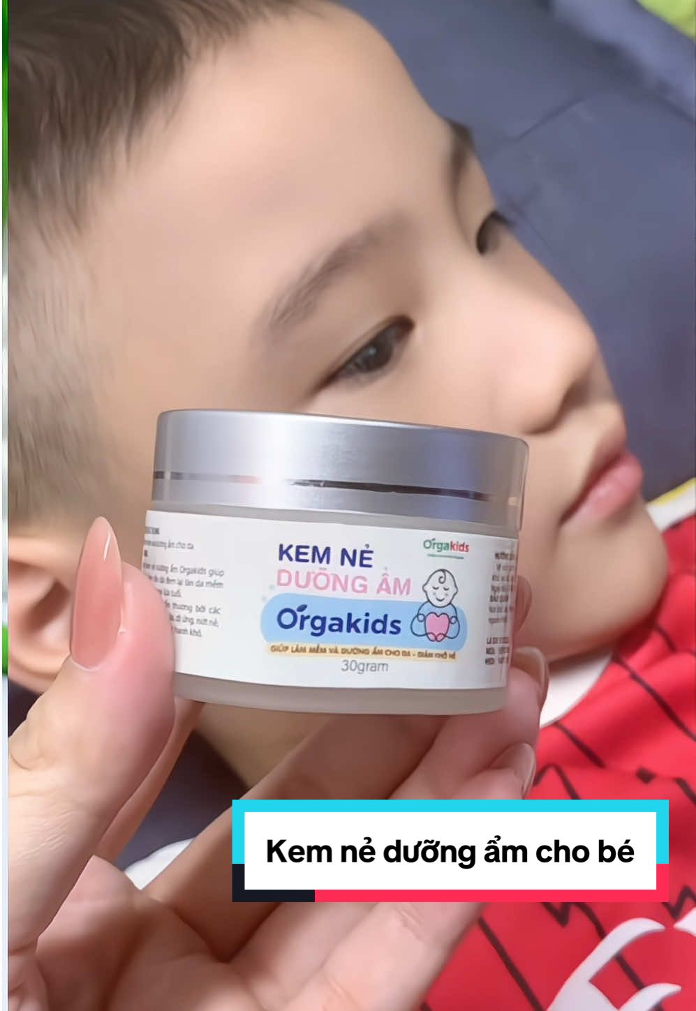 Mùa hè nằm điều hoà nhiều nên các con vẫn cần kem nẻ dưỡng ẩm đó các mom ơi #kemneduongam #orgakids #chamsocbeyeu #xuhuongtiktok #taphoanhabi 