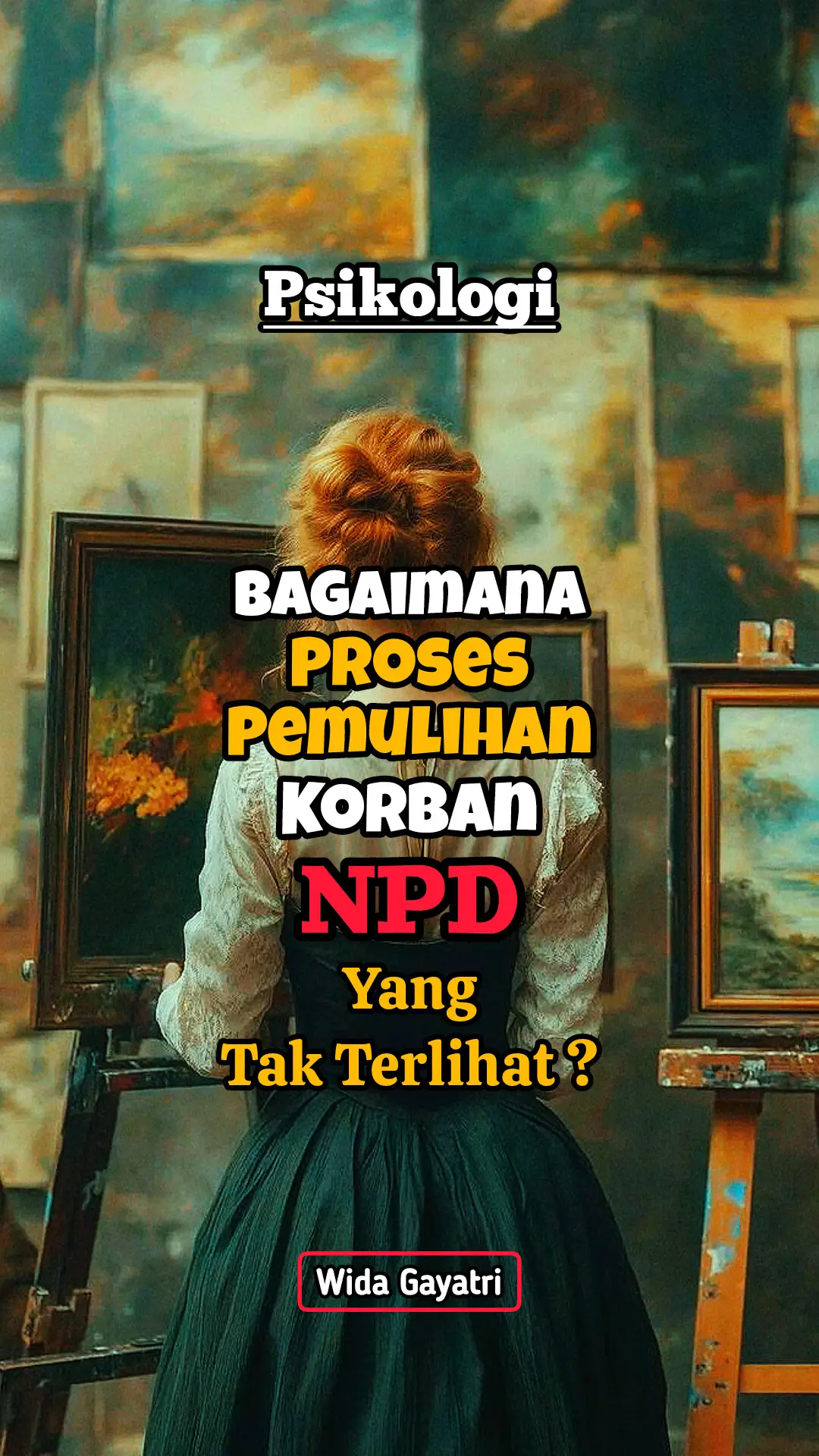 Pemulihan bukan berarti menghapus masa lalu atau menghilangkan semua memori tentang luka. Pemulihan adalah ketika kita mampu bernavigasi dan berkembang menjadi lebih baik meskipun meninggalkan trauma. Banyak orang mengabaikan bagaimana seorang korban Narcissistic Personality Disorder (NPD) berjuang melewati badai kehancurannya sendirian dari balik ruang sunyi 