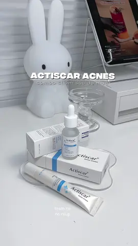 combo chăm sóc da mụn chuẩn y khoa #actiscar #kemchammun #loikhuan #serum #actiscaracnes 