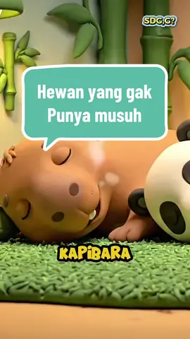Sudah dengar gak, guys? Ada hewan yang di kenal sahabat sejuta umat di dunia satwa. Yap benar hewa itu adalah Kapibara, bahkan buaya yang galak pun bisa nongkrong santai bareng Kapibara #4upage #clay #edukasitiktok #faktahewanunik #sudahdengargakguys 